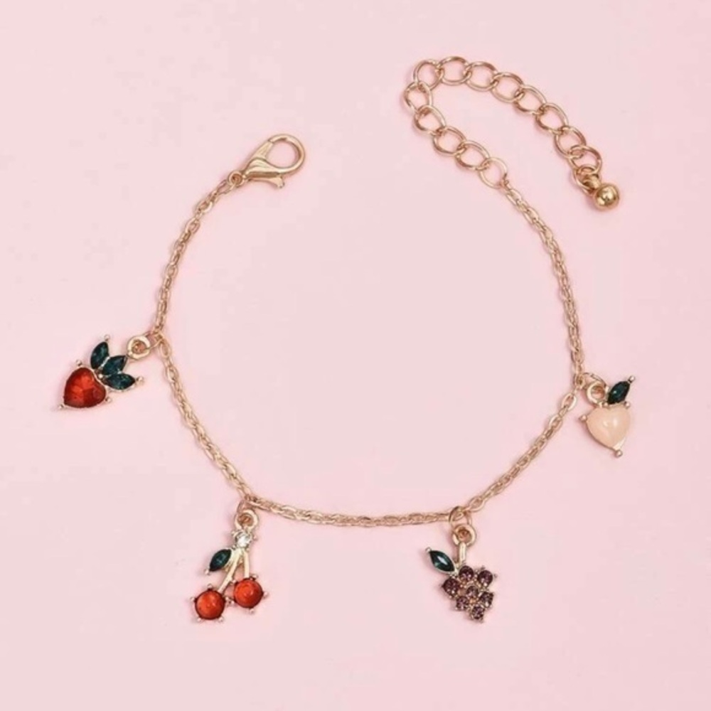 3/$30 💛 Fruit Charm Bracelet
